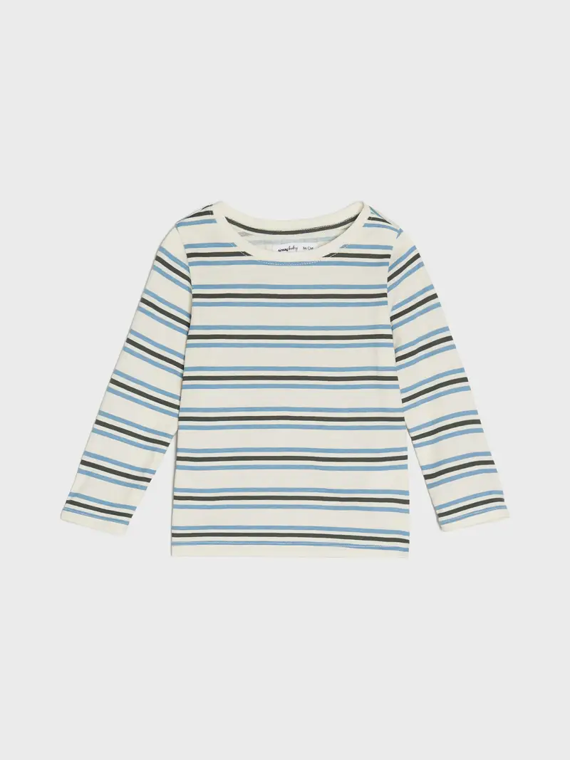 T-shirt in cotone 2 pack - panna miniatura 3