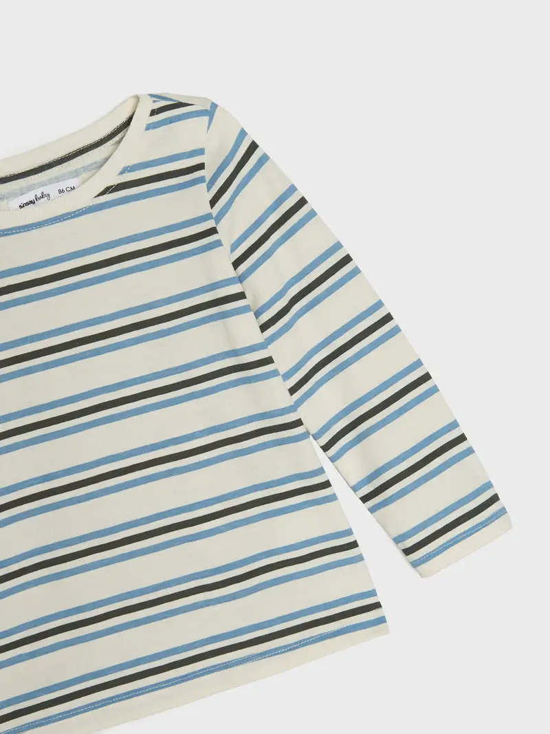 T-shirt in cotone 2 pack - panna miniatura 5