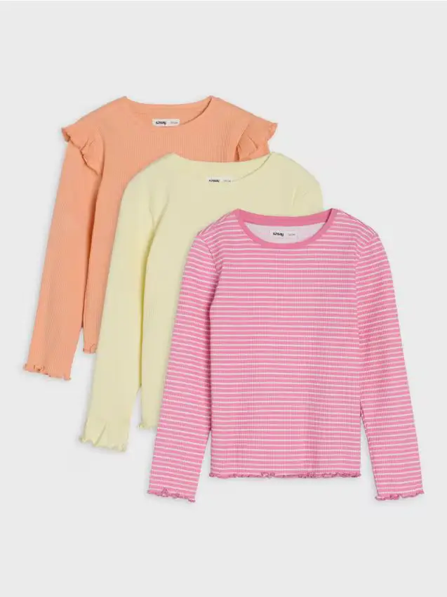 T-shirt in cotone 3 pack - multicolor