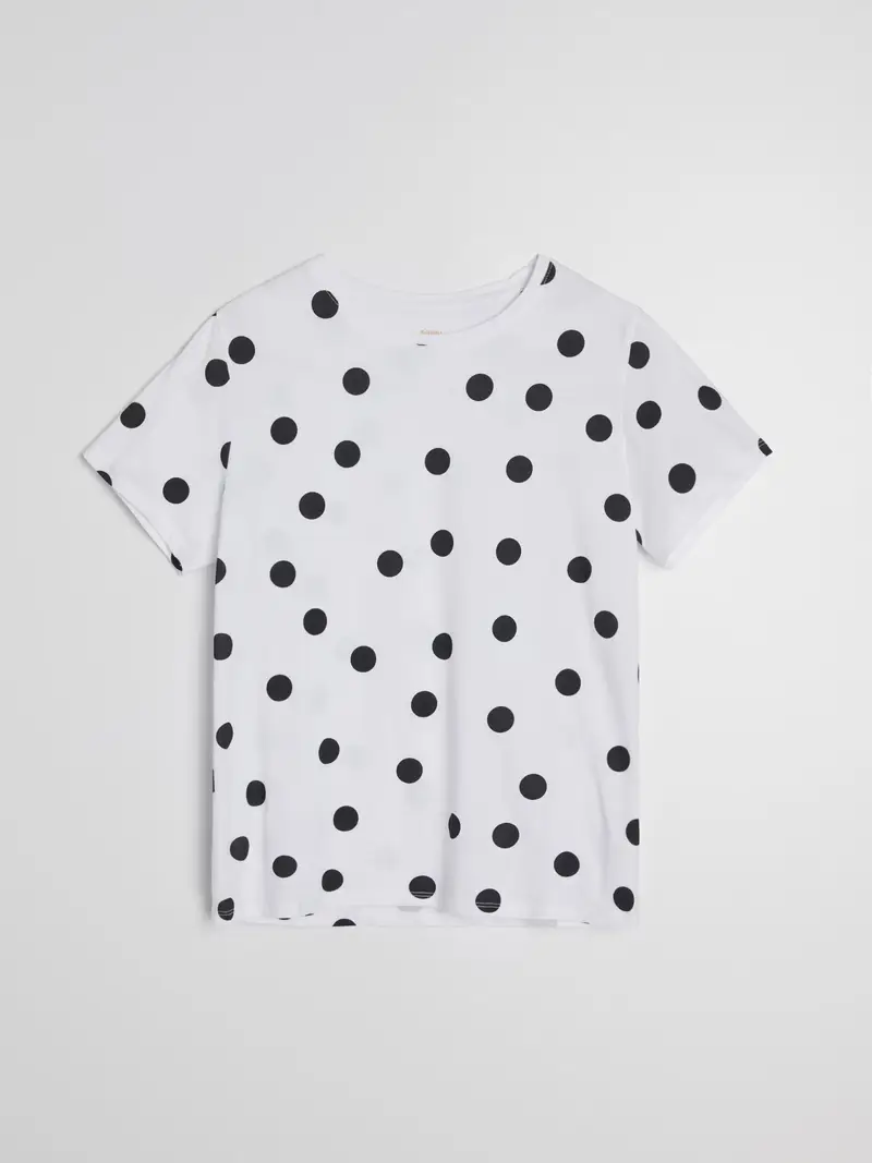 T-shirt in cotone - bianco miniatura 4