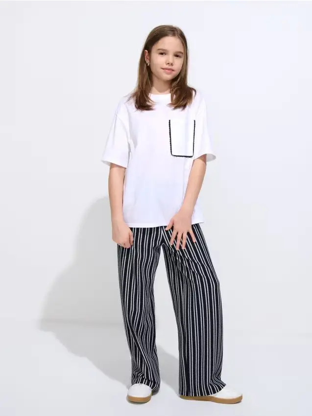 T-shirt in cotone - bianco