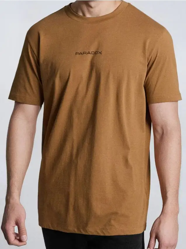 Sinsay T-shirt Marrone 4425929