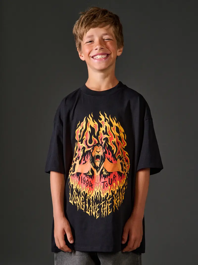 Sinsay T-shirt Nero 4378121 miniatura 2