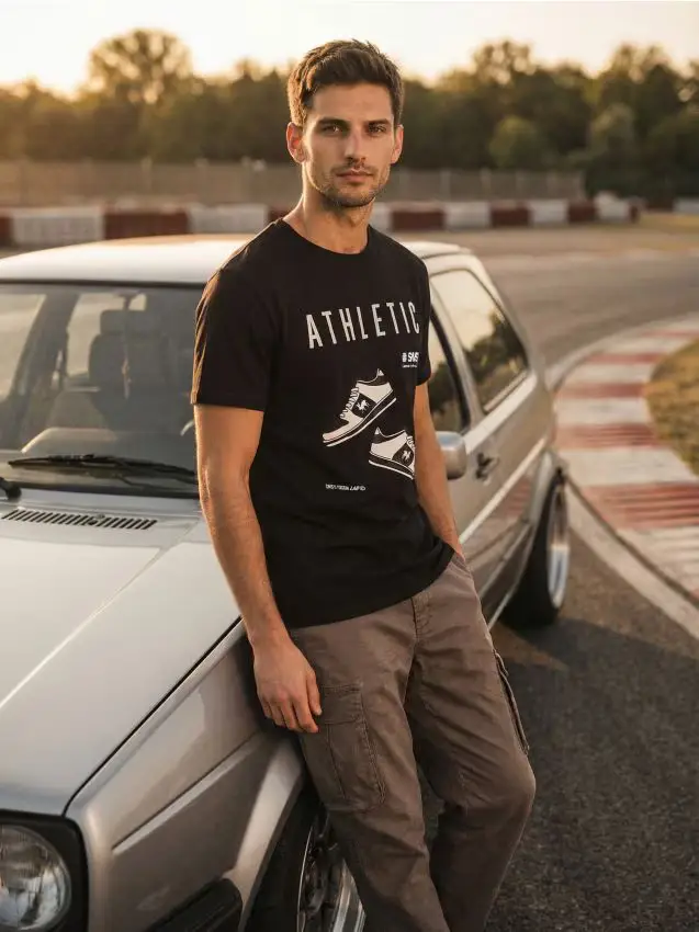 Sinsay T-shirt Nero 4427508