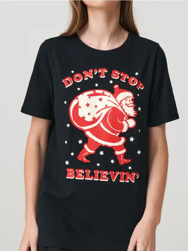 Sinsay T-shirt Nero 4430038