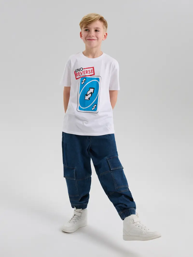 Sinsay T-shirt Bianco 4378068 miniatura 2