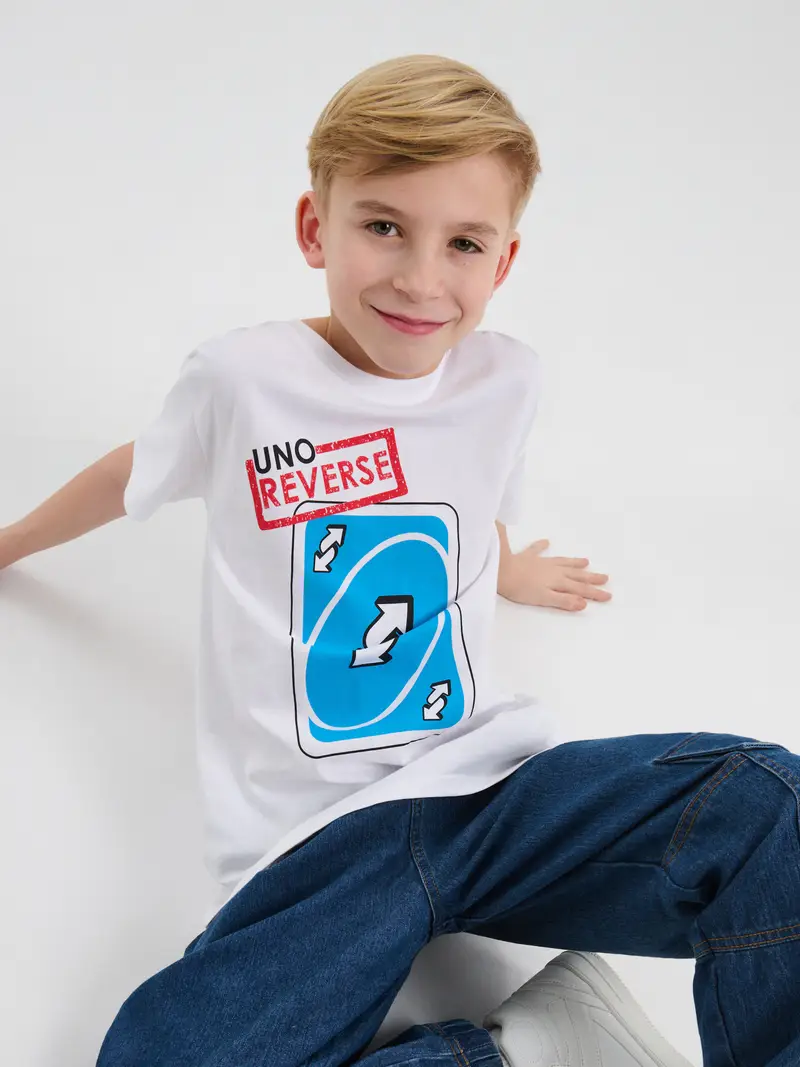 Sinsay T-shirt Bianco 4378068 miniatura 3