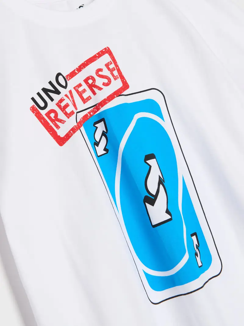 Sinsay T-shirt Bianco 4378068 miniatura 5