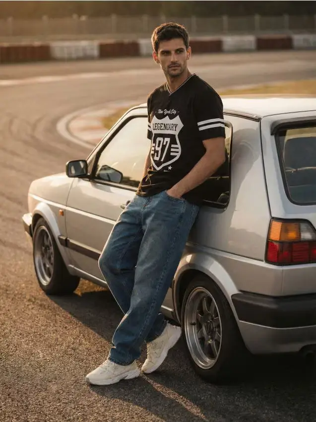 T-shirt in cotone - nero