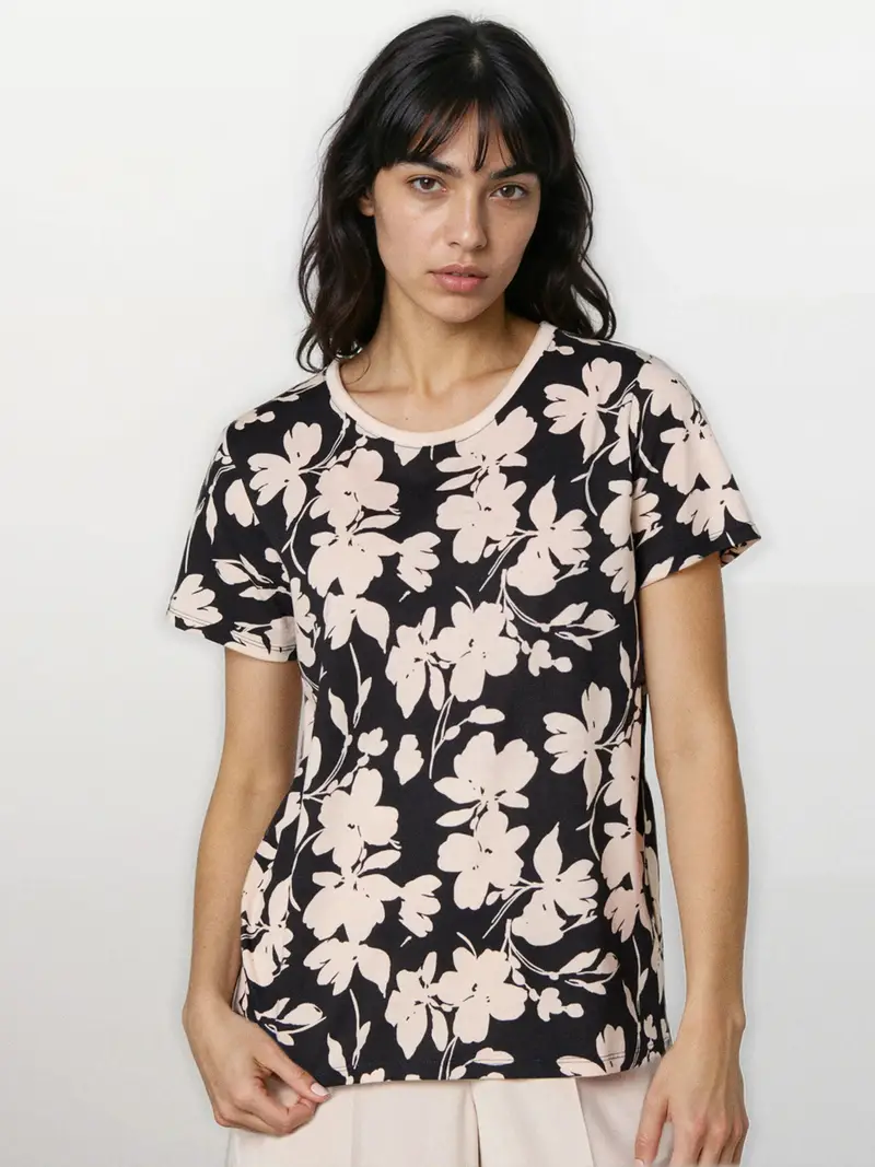 T-shirt in cotone stampato - altro miniatura 4