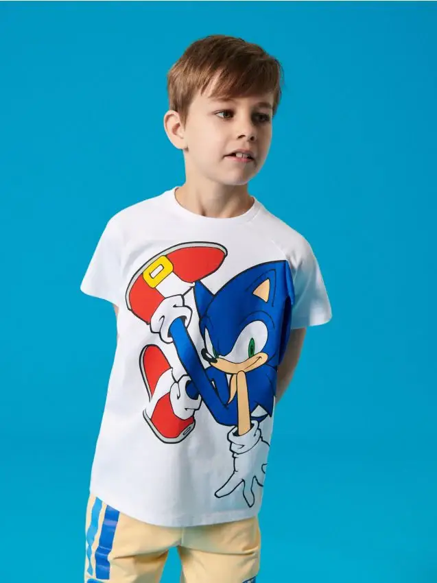 Sinsay T-shirt Bianco 4428348