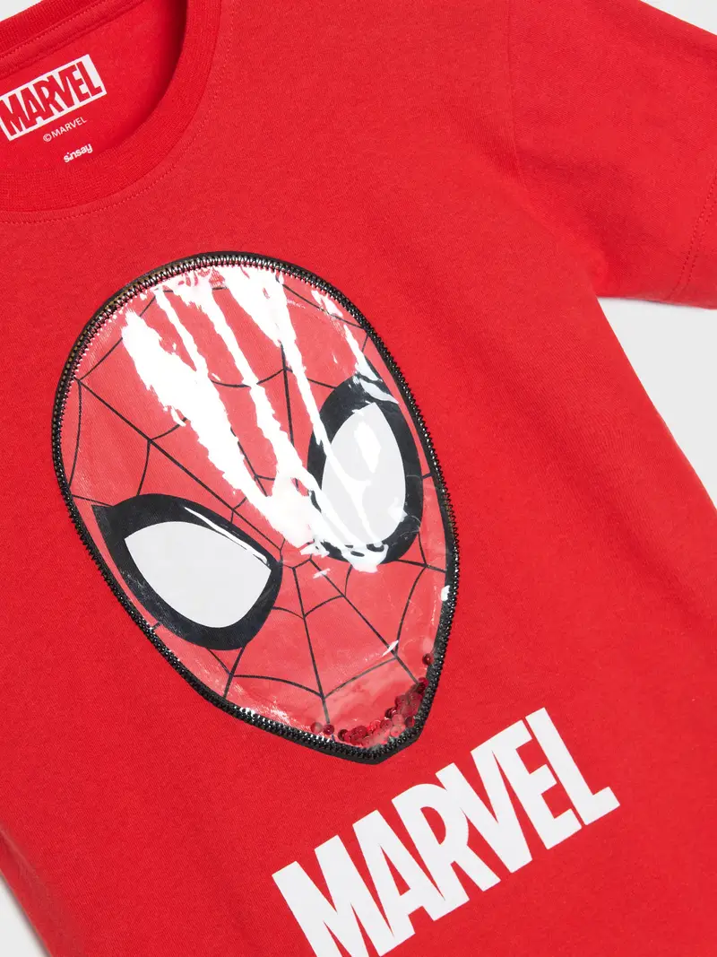 T-shirt Spider-Man - rosso miniatura 4