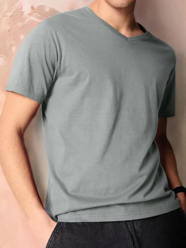 T-shirt - verde pallido