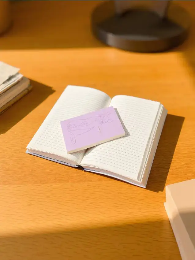 Taccuino 2 pack - malva