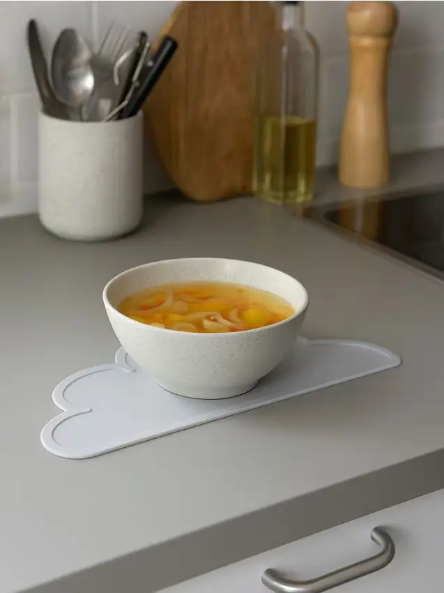 Tappetino antiscivolo - grigio chiaro