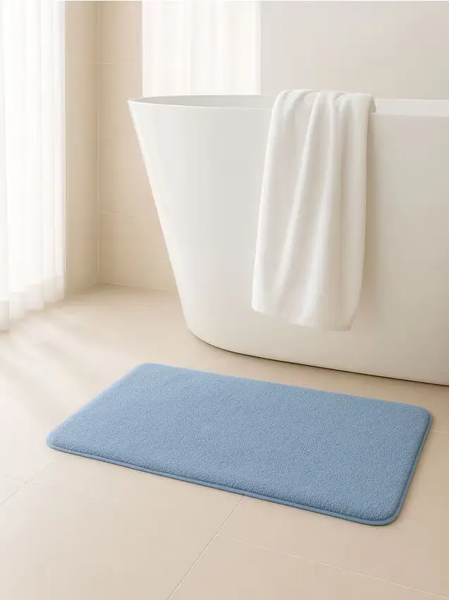 Tappetino da bagno - blu pallido