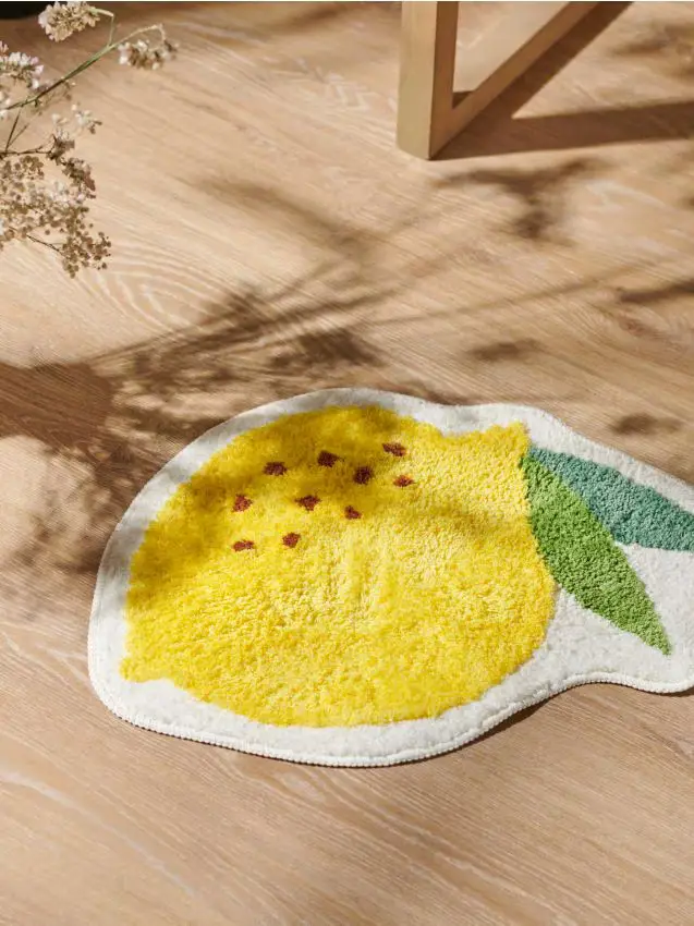 Tappetino da bagno - giallo