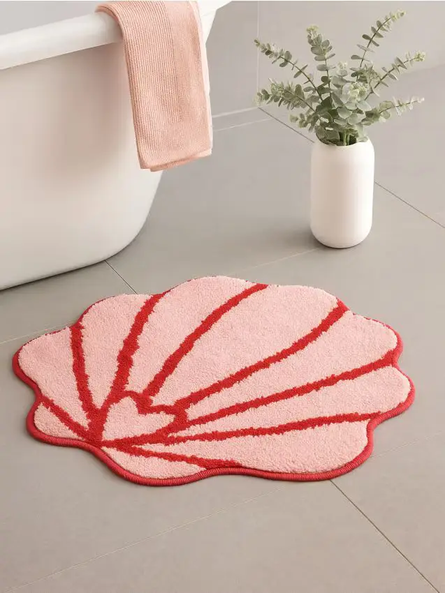 Tappetino da bagno - rosa pastello