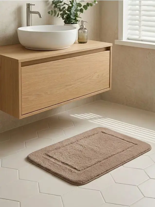 Tappetino da bagno - turchese pallido