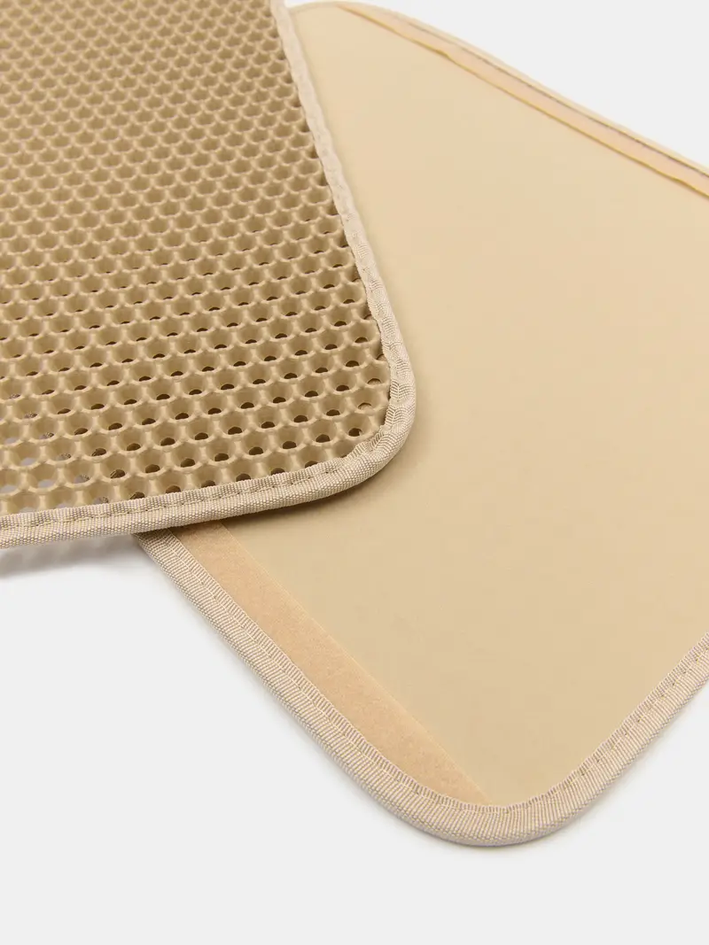 Tappetino per lettiera - beige miniatura 4