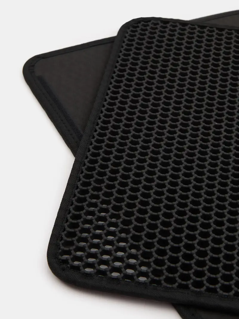 Tappetino per lettiera - nero miniatura 3