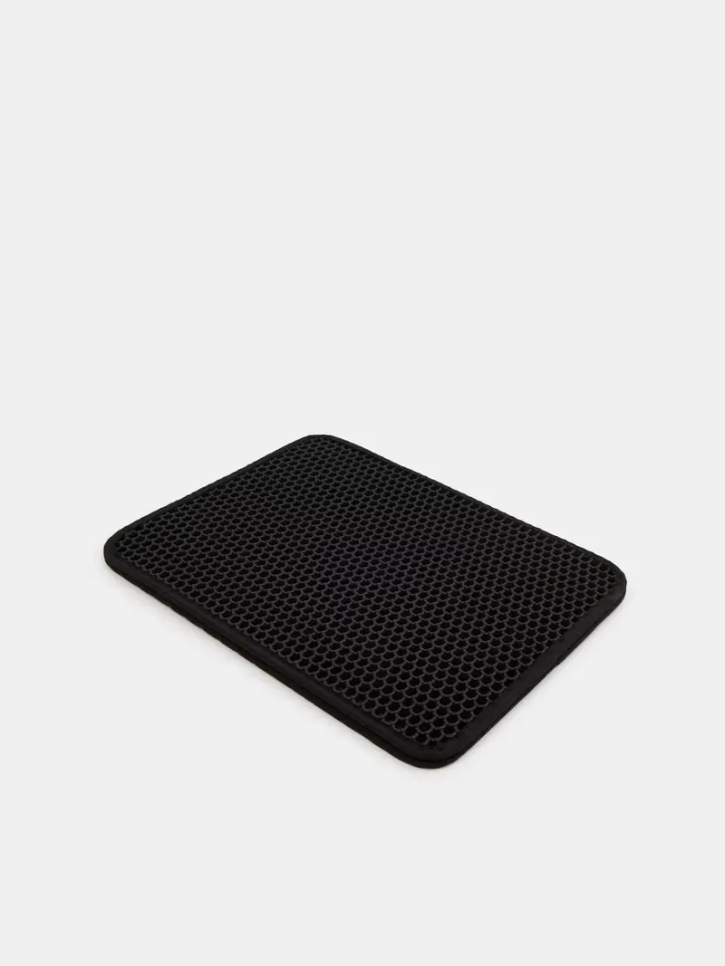 Tappetino per lettiera - nero miniatura 4