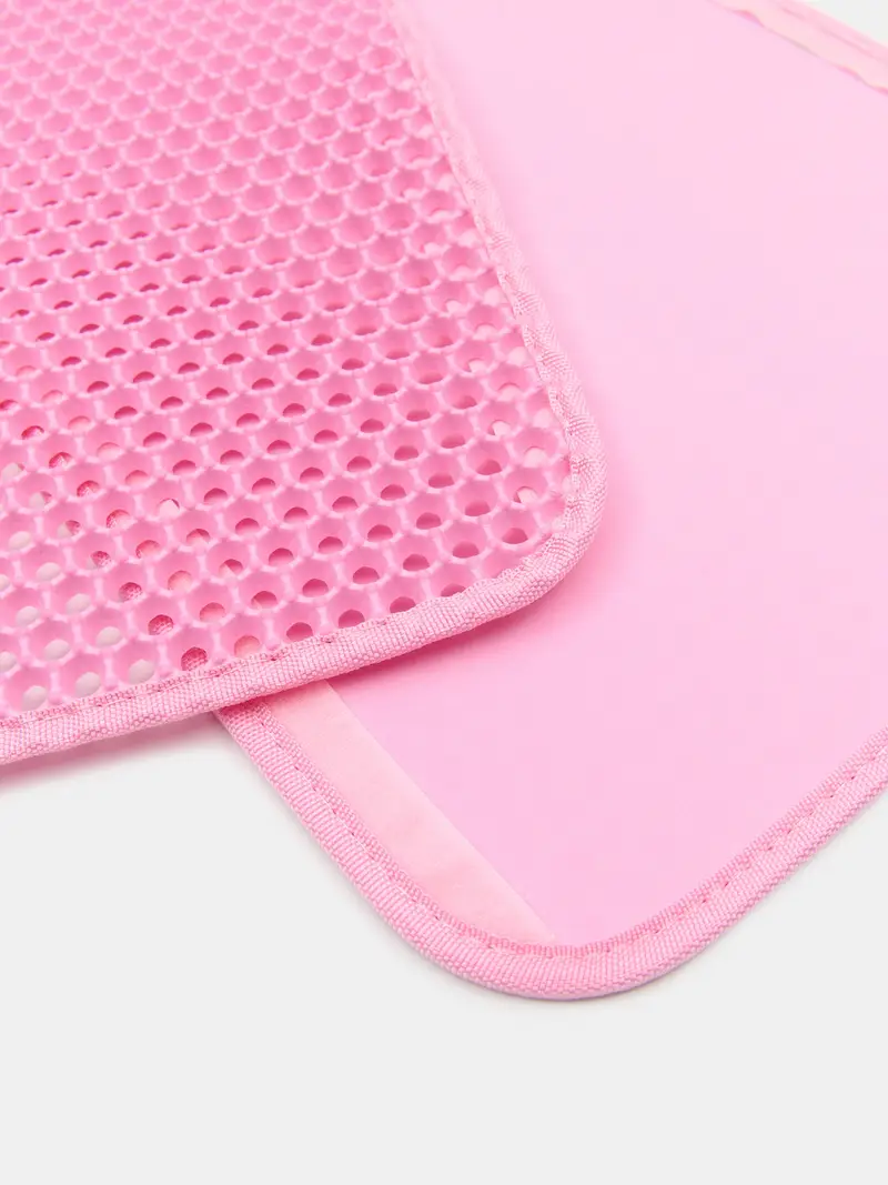 Tappetino per lettiera - rosa pastello miniatura 4