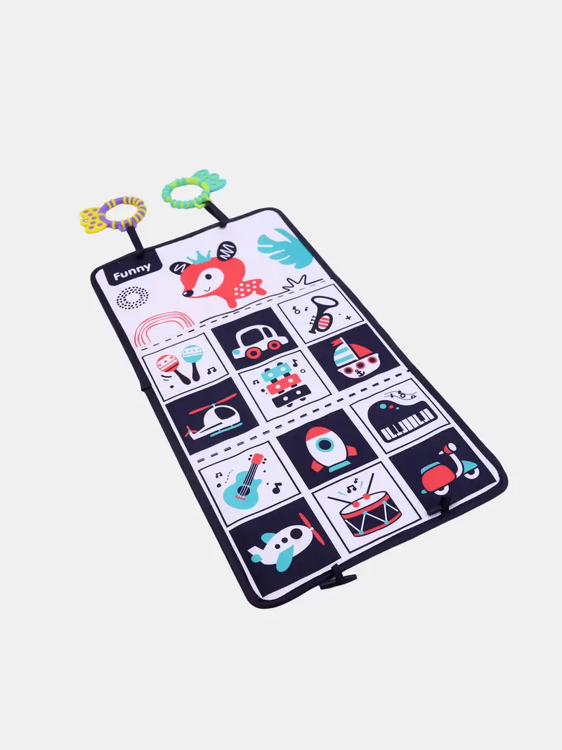 Tappetino sensoriale educativo - multicolor miniatura 5