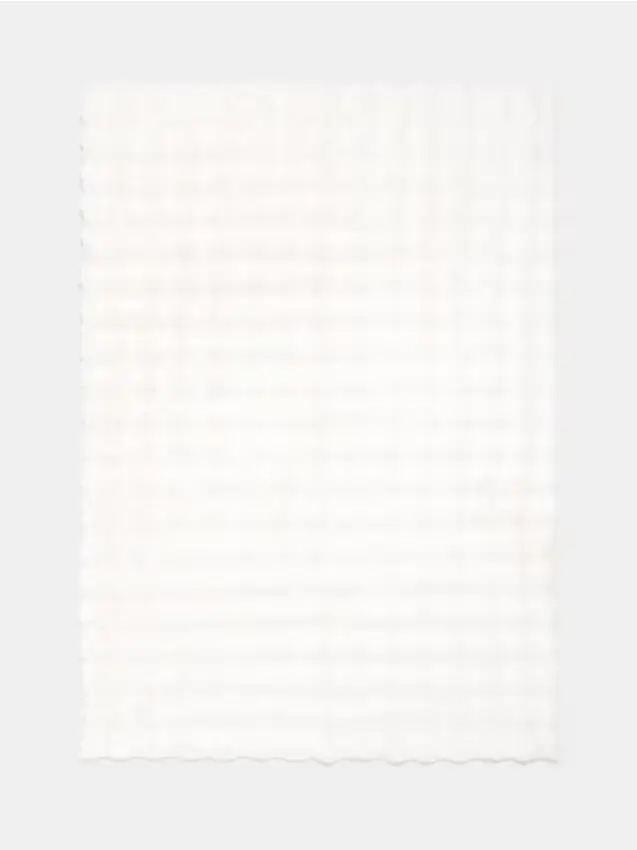 Tappeto goffrato con texture effetto pelliccia - panna