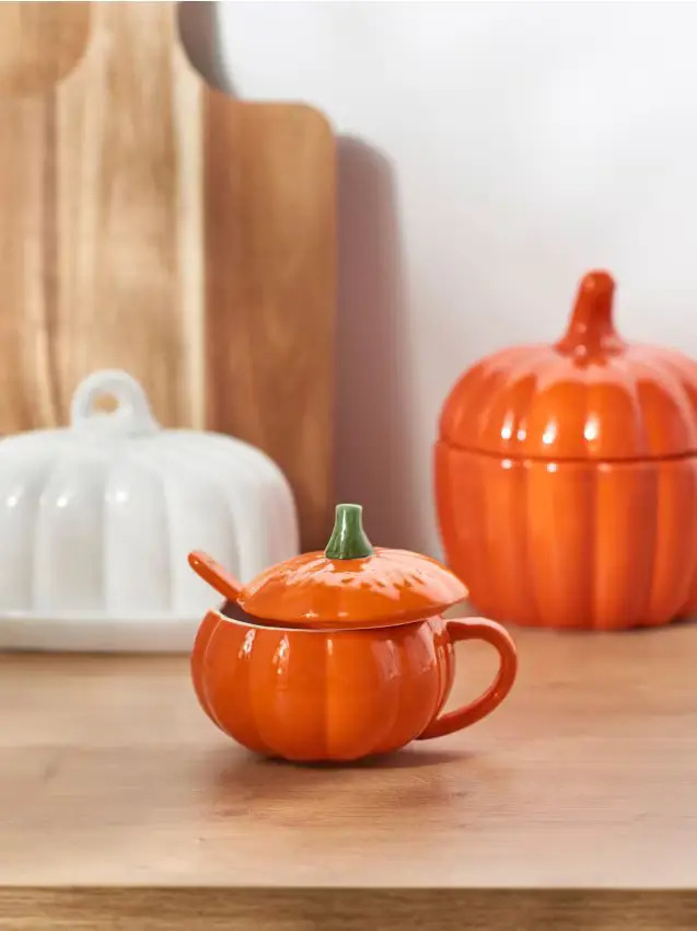 Tazza a forma di zucca - mandarino