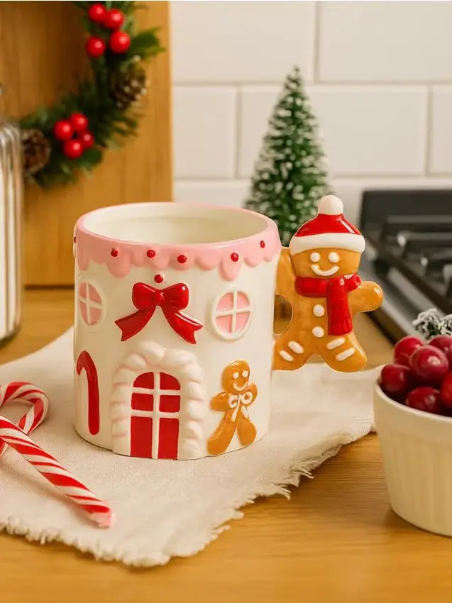 Tazza con motivo natalizio - multicolor