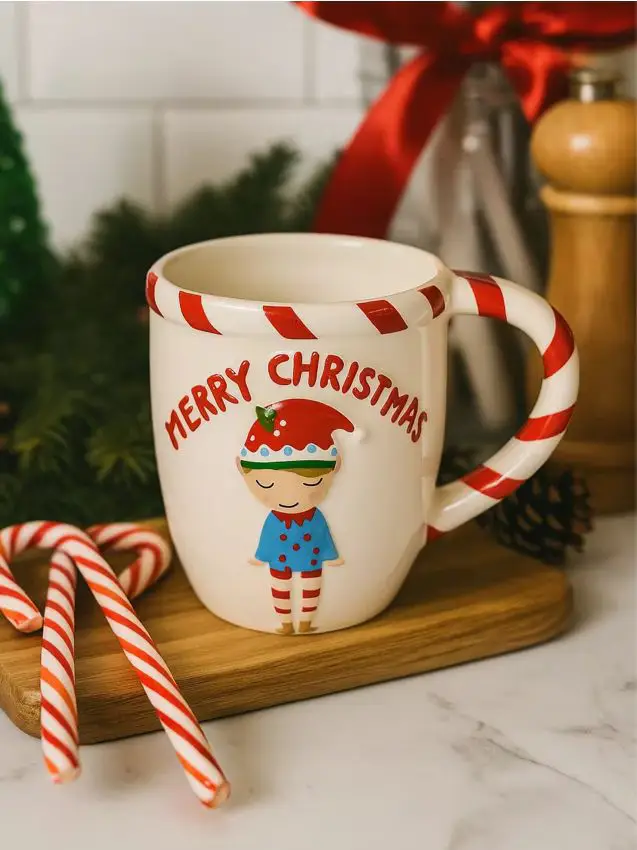 Tazza con motivo natalizio - multicolor