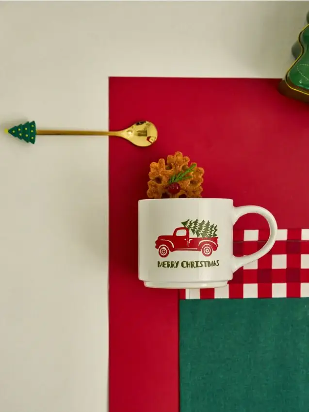 Tazza con motivo natalizio - multicolor