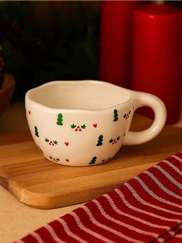 Tazza con motivo natalizio - multicolor