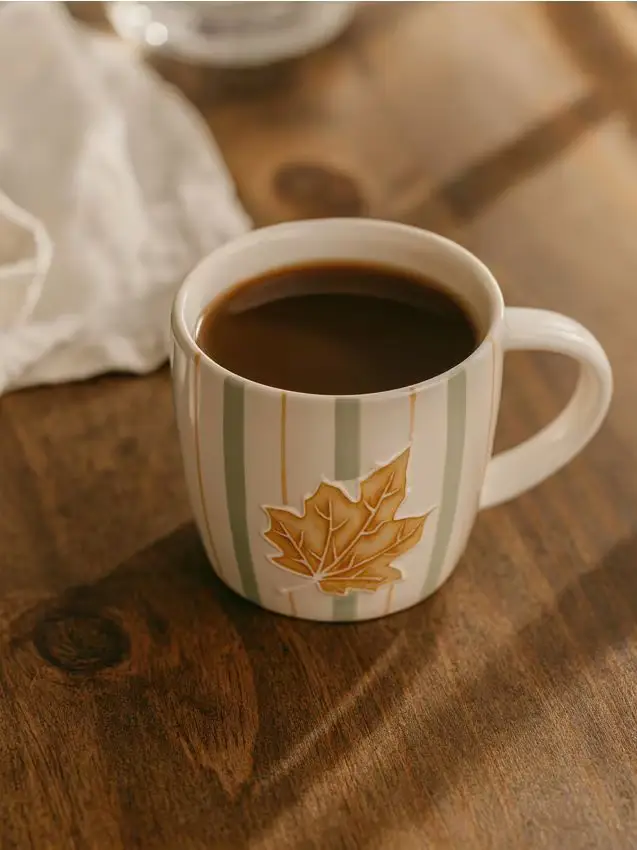 Tazza con stampa autunnale - nude