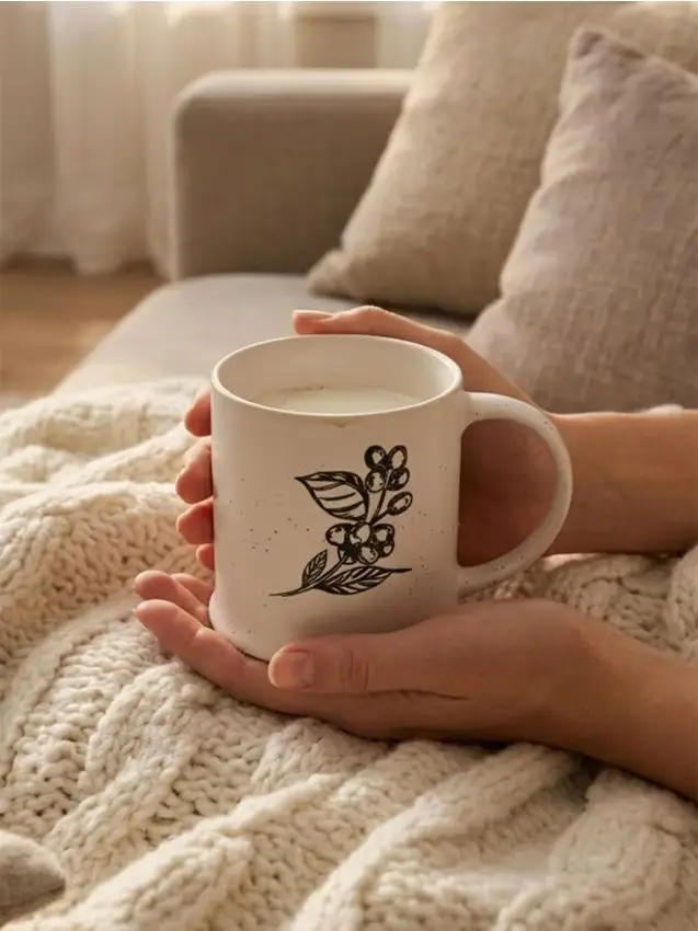 Tazza in ceramica con stampa - multicolor