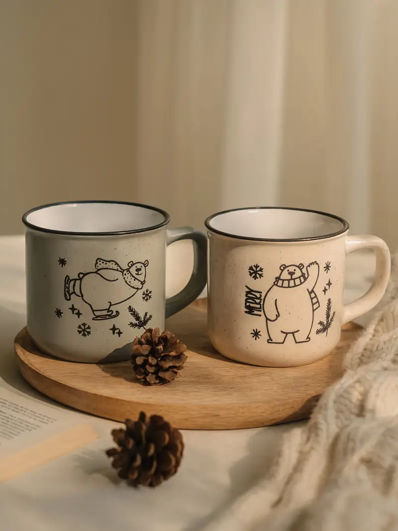 Tazze 2 confezioni - bianco miniatura 2