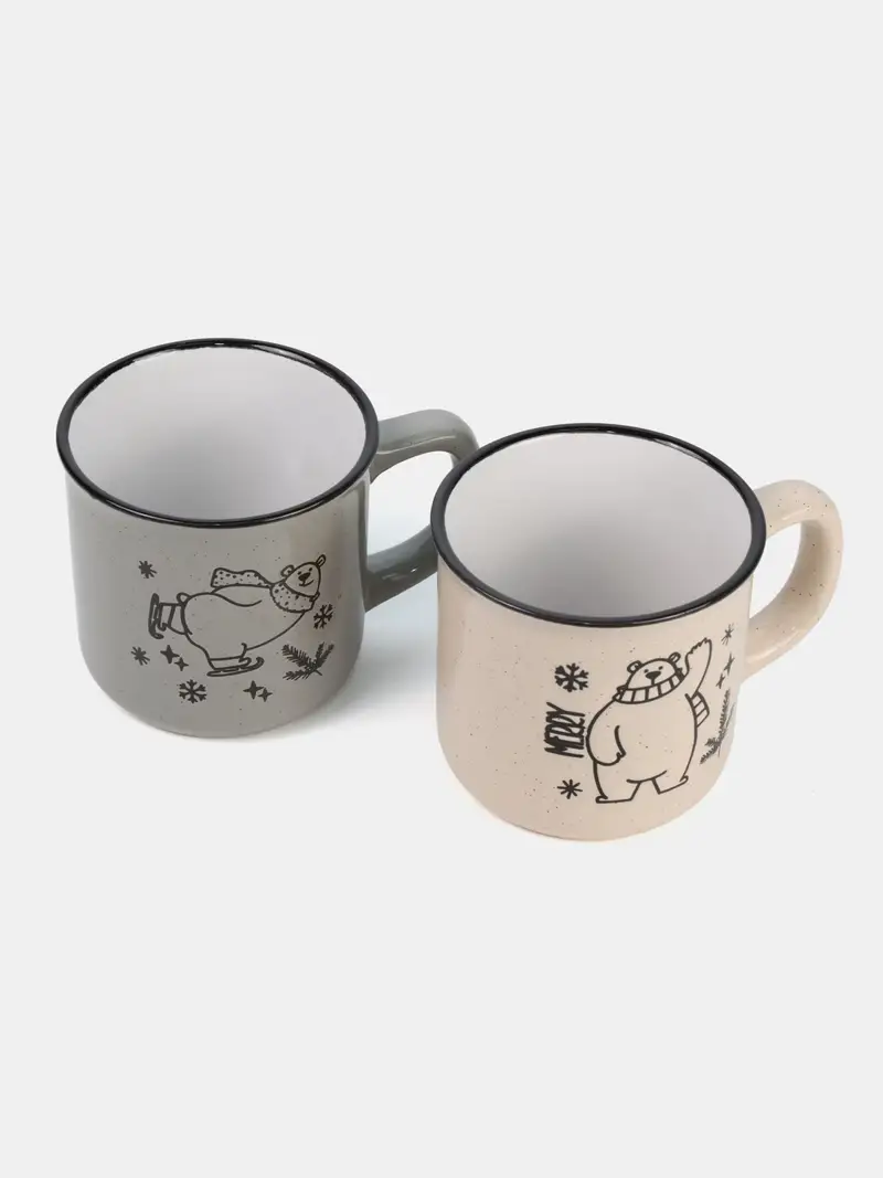 Tazze 2 confezioni - bianco miniatura 4