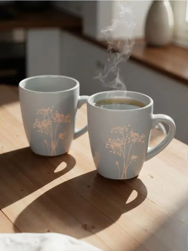 Tazze 2 confezioni - grigio chiaro