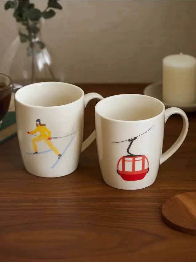 Tazze 2 confezioni - multicolor