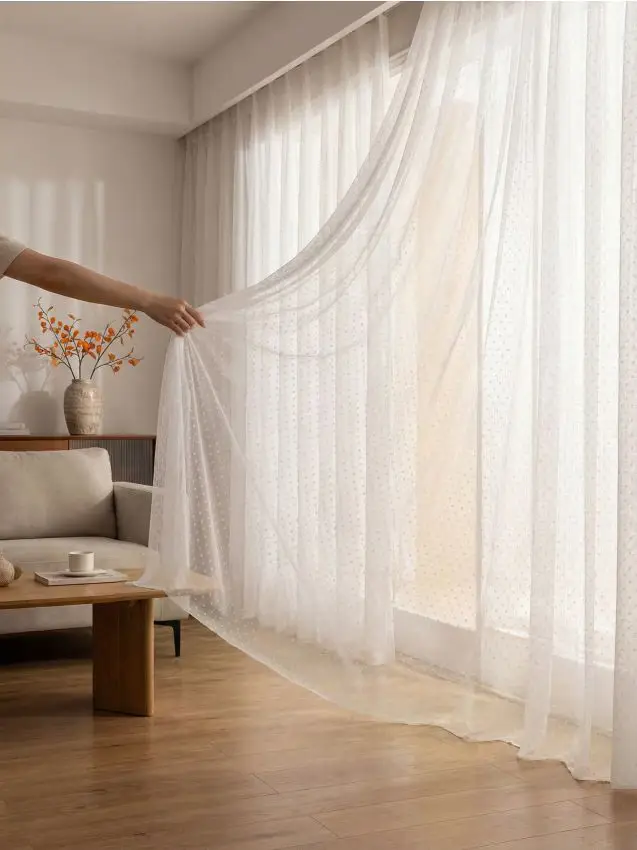 Tenda a pois - bianco