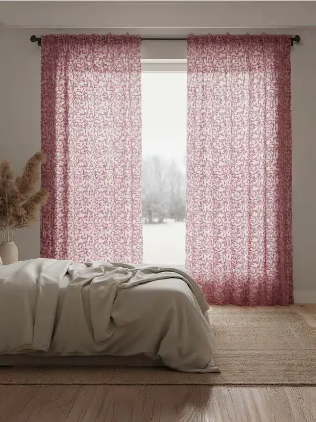 Tenda su nastro - rosa pastello