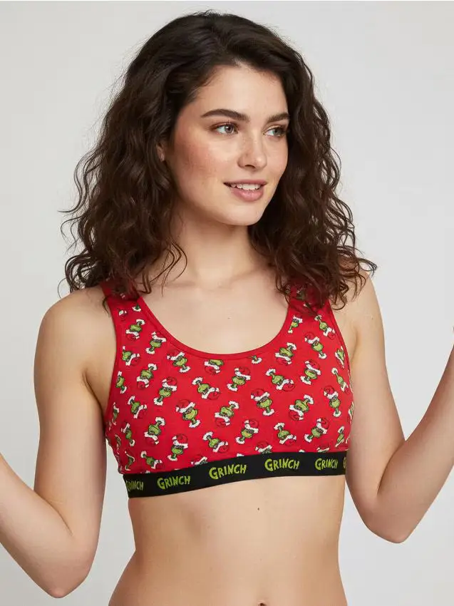 Top fantasia Grinch - rosso