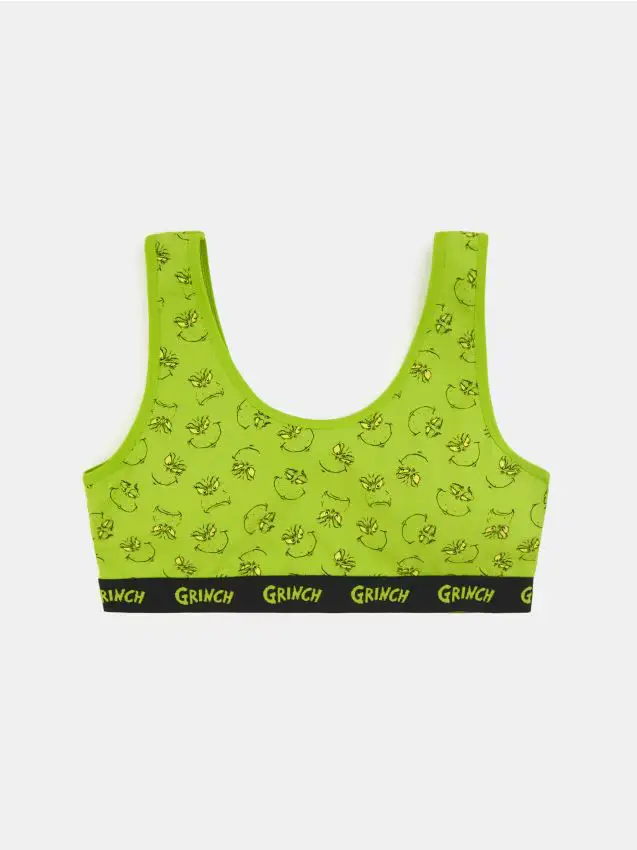 Top fantasia Grinch - verde-giallo