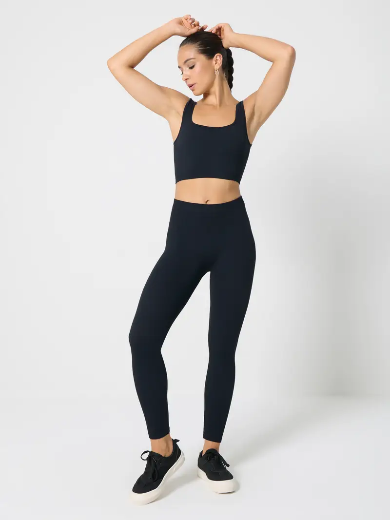 Top sportivo - nero miniatura 3