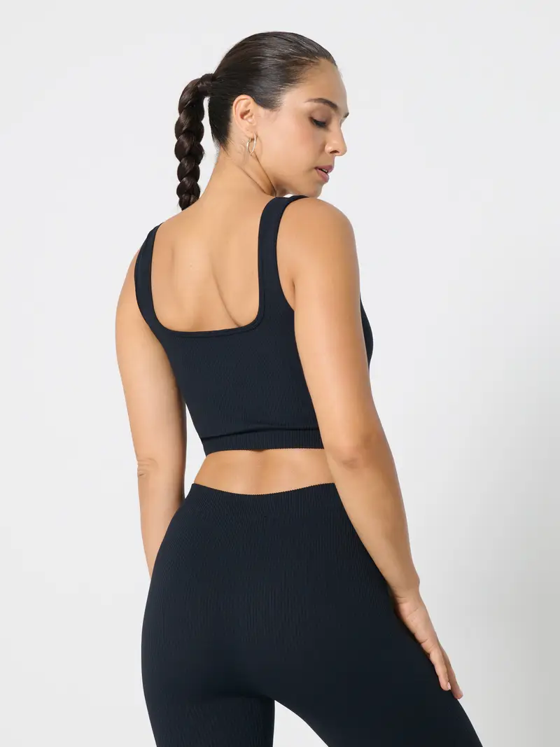 Top sportivo - nero miniatura 5