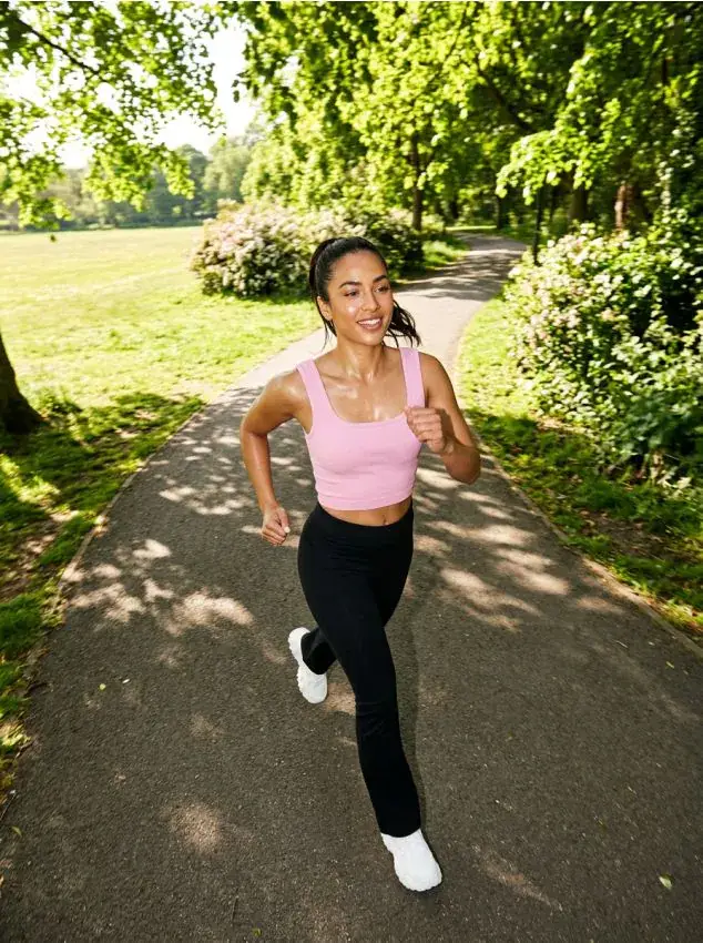 Top sportivo - rosa pastello