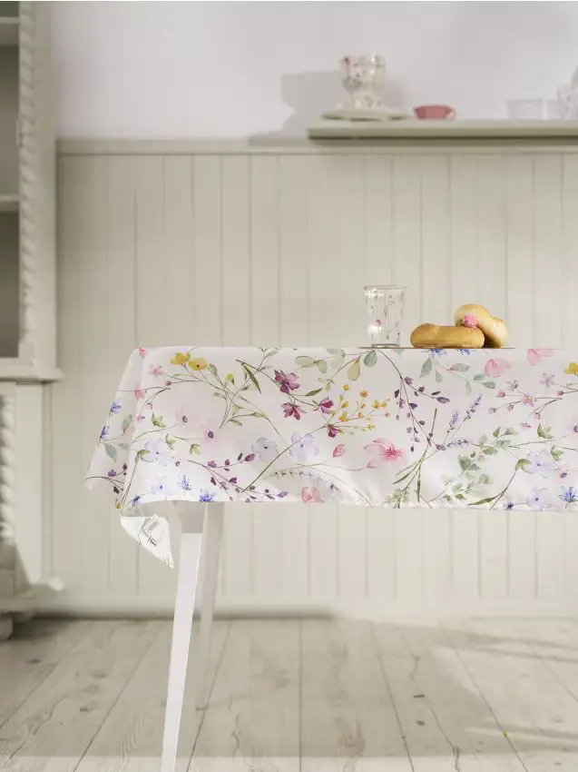 Tovaglia con motivo floreale - multicolor