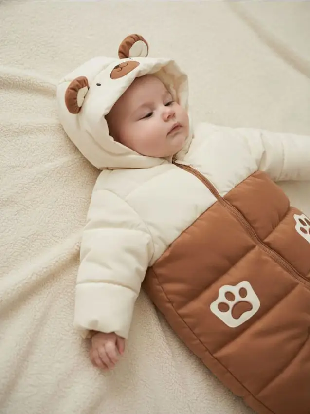 Tuta con cappuccio - multicolor