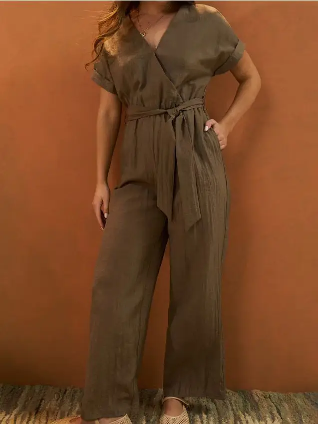 Tuta con pantaloni lunghi - verde scuro